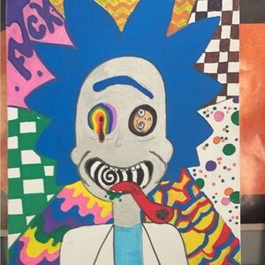 Rick & Morty Painting